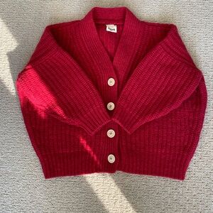 Babaa Cardigan no. 19 mini in Ruby
